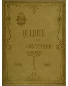 Quijote del Centenario 1605-1905 (texto) - Tomo 1