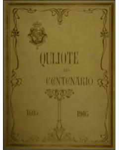 Quijote del Centenario 1605-1905 (láminas) - Tomo 3