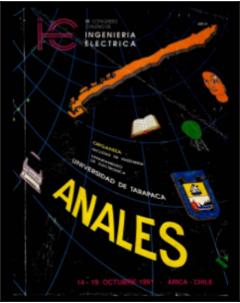 Anales del IX Congreso Chileno de Ingeniería Eléctrica
