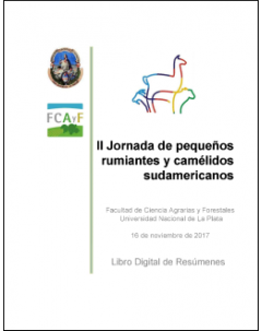 II Jornada de Pequeños Rumiantes y Camélidos Sudamericanos: Libro digital de resúmenes