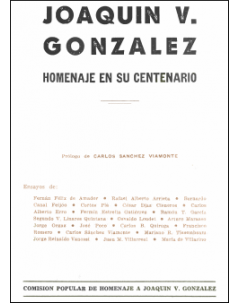 Joaquín V. González: Homenaje en su centenario