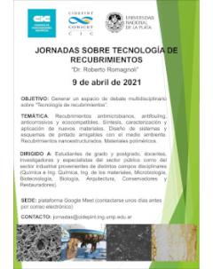 Jornadas sobre Tecnología de Recubrimientos: Libro de resúmenes