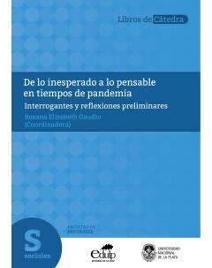 De lo inesperado a lo pensable en tiempos de pandemia: Interrogantes y reflexiones preliminares