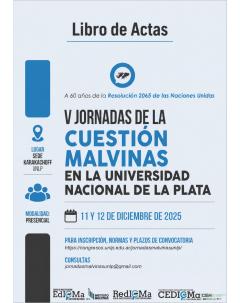 V Jornadas de la Cuestión Malvinas en la Universidad Nacional de La Plata
