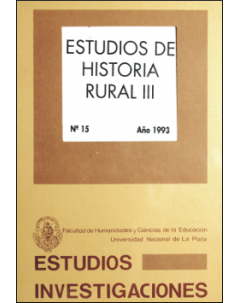 Estudios de Historia Rural III